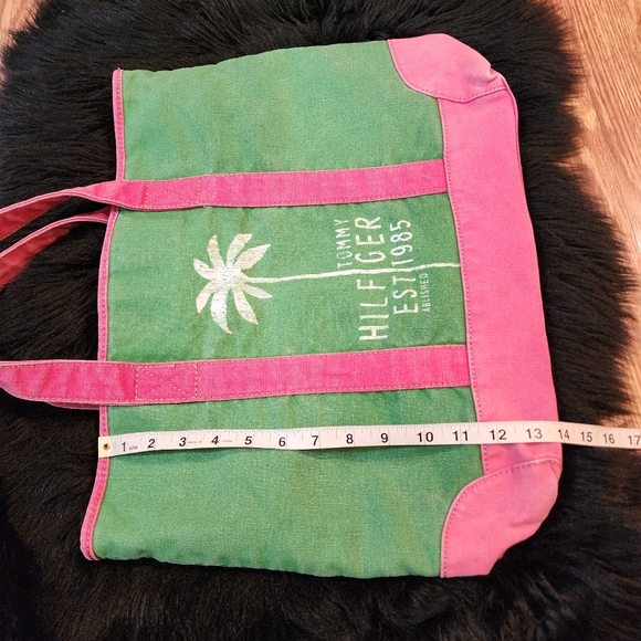 Tommy Hilfiger EST 1985 Palm Tree Tote - Picture 12 of 12